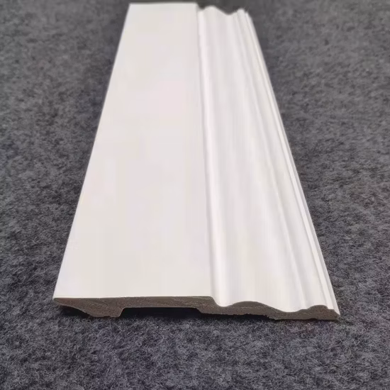 Wasserdichter Sockelleisten-Sockelschutz aus weißem Schaumstoff, Wand-Sockelleistenschutz, Innendekoration