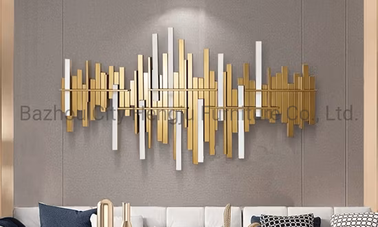Stainless Steel Modern Metal Islamic Arts Wall Decor for Interior Decoration
