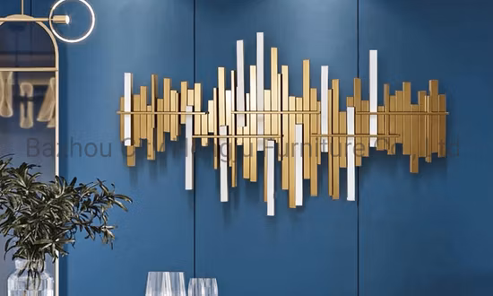 Stainless Steel Modern Metal Islamic Arts Wall Decor for Interior Decoration