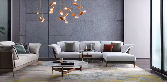 Modernes italienisches Sofa-Wohnzimmersofa aus Stoff